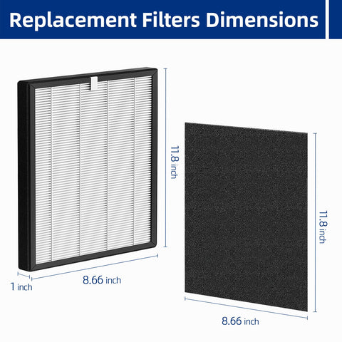 Eight-pack activated carbon pre-filters by ADDFRESH improve odor and impurities control.
