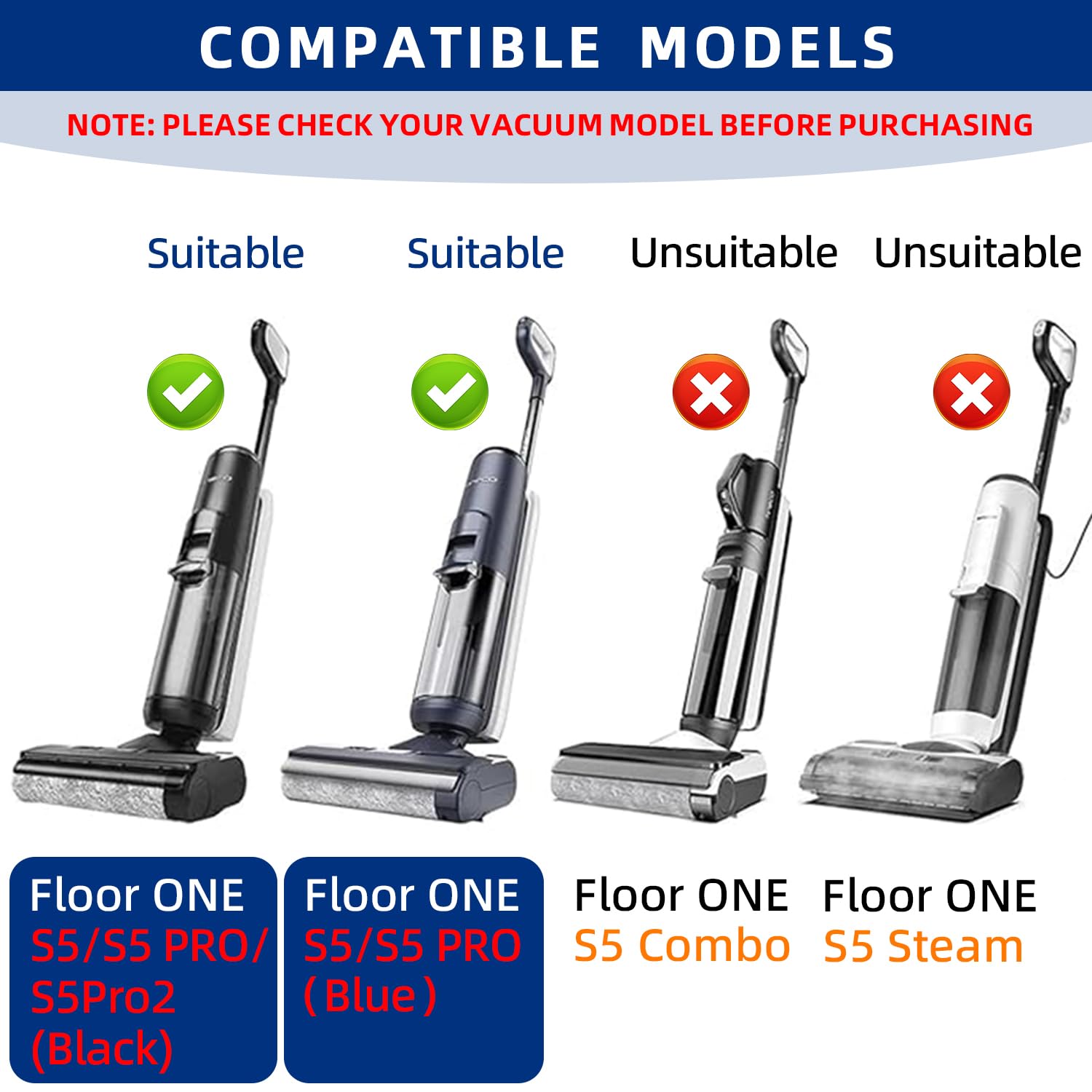 ADDFRESH Floor ONE S5 soft roller pair in use on rugs and wood