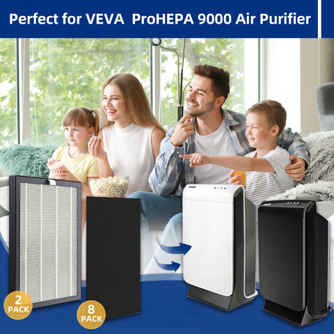ADDFRESH ProHEPA 9000 compatible with VEVA devices ensures seamless filtration.