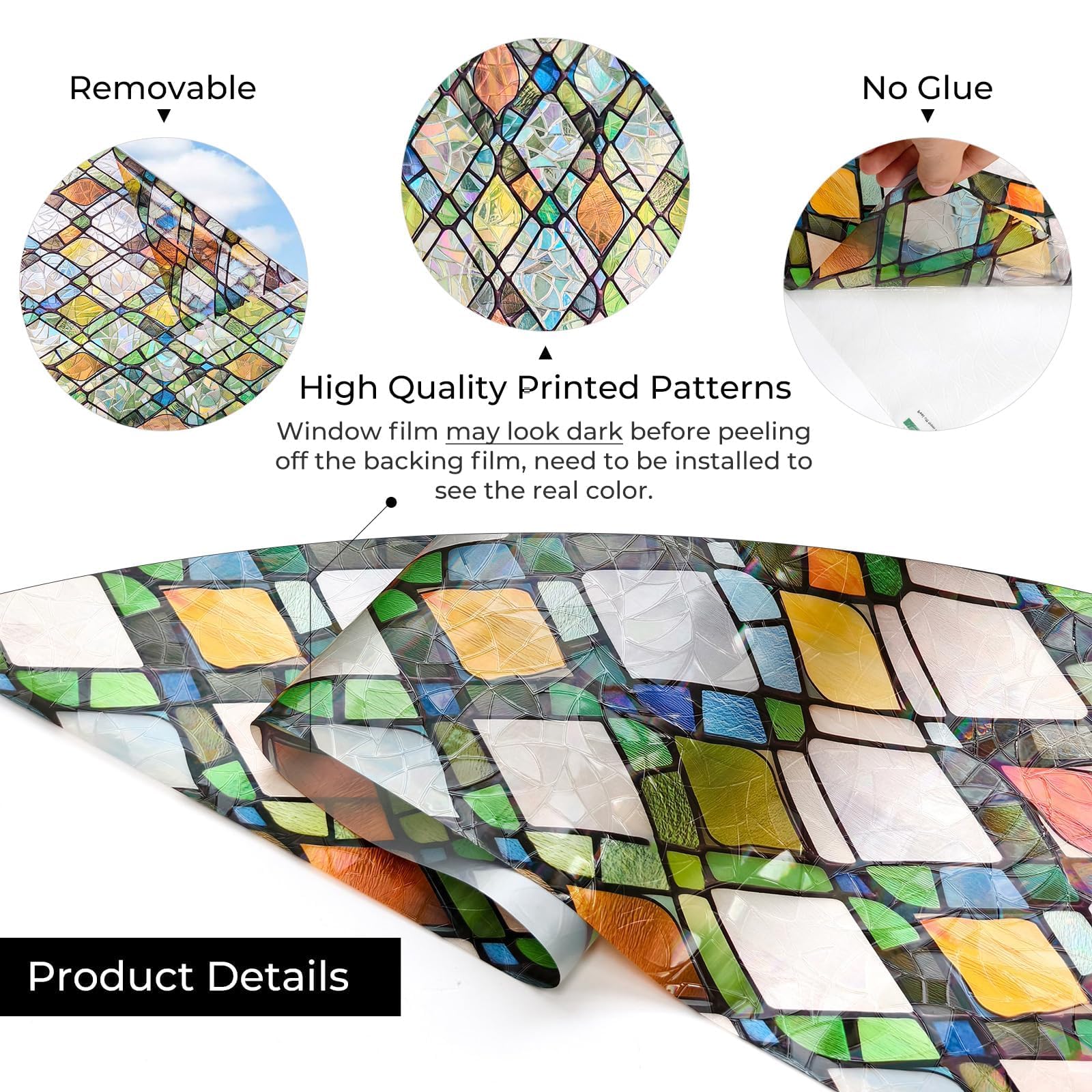 ADD.HERES durable scratch-resistant window film preserves pattern quality
