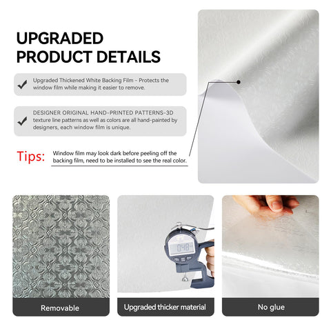 ADD.HERES heat-control window film balances indoor temperatures with stylish pattern