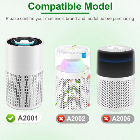 Addubeau A2001 filter packaging emphasizing easy replacement