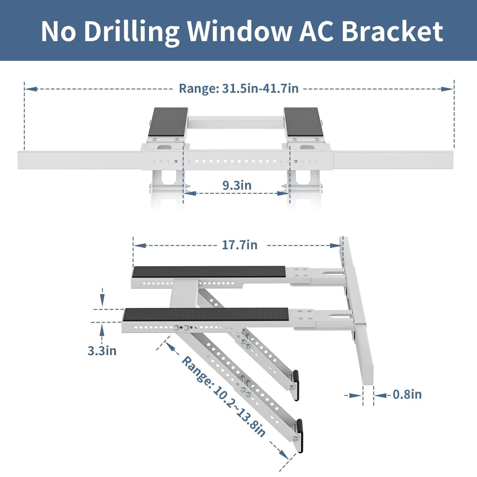 ADKLLA heavy-duty steel construction ensures lasting strength and stability.