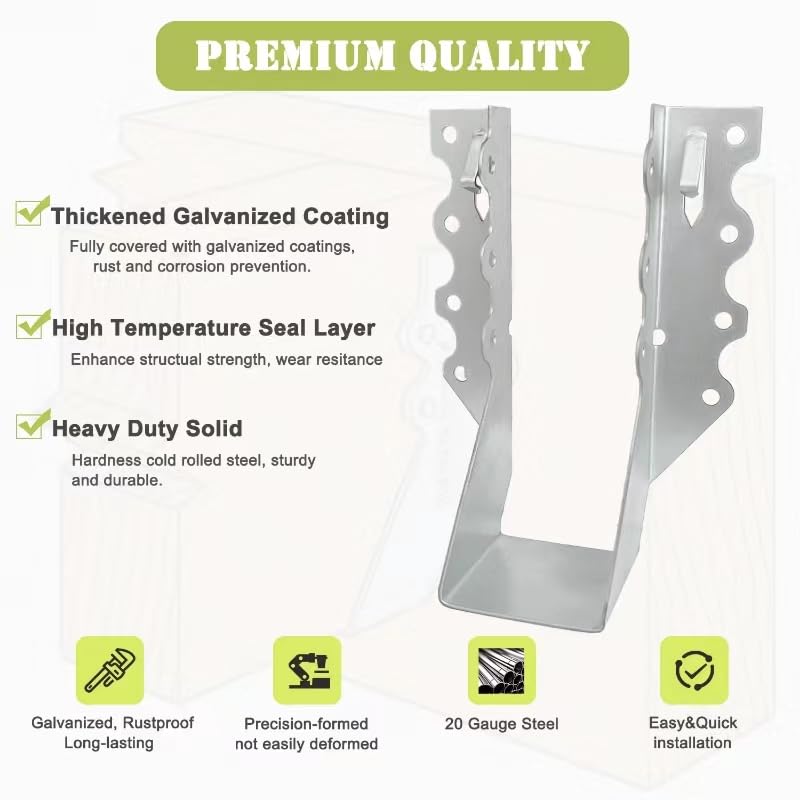 ADLMPW face-mount hanger secures joists efficiently in wood framing.