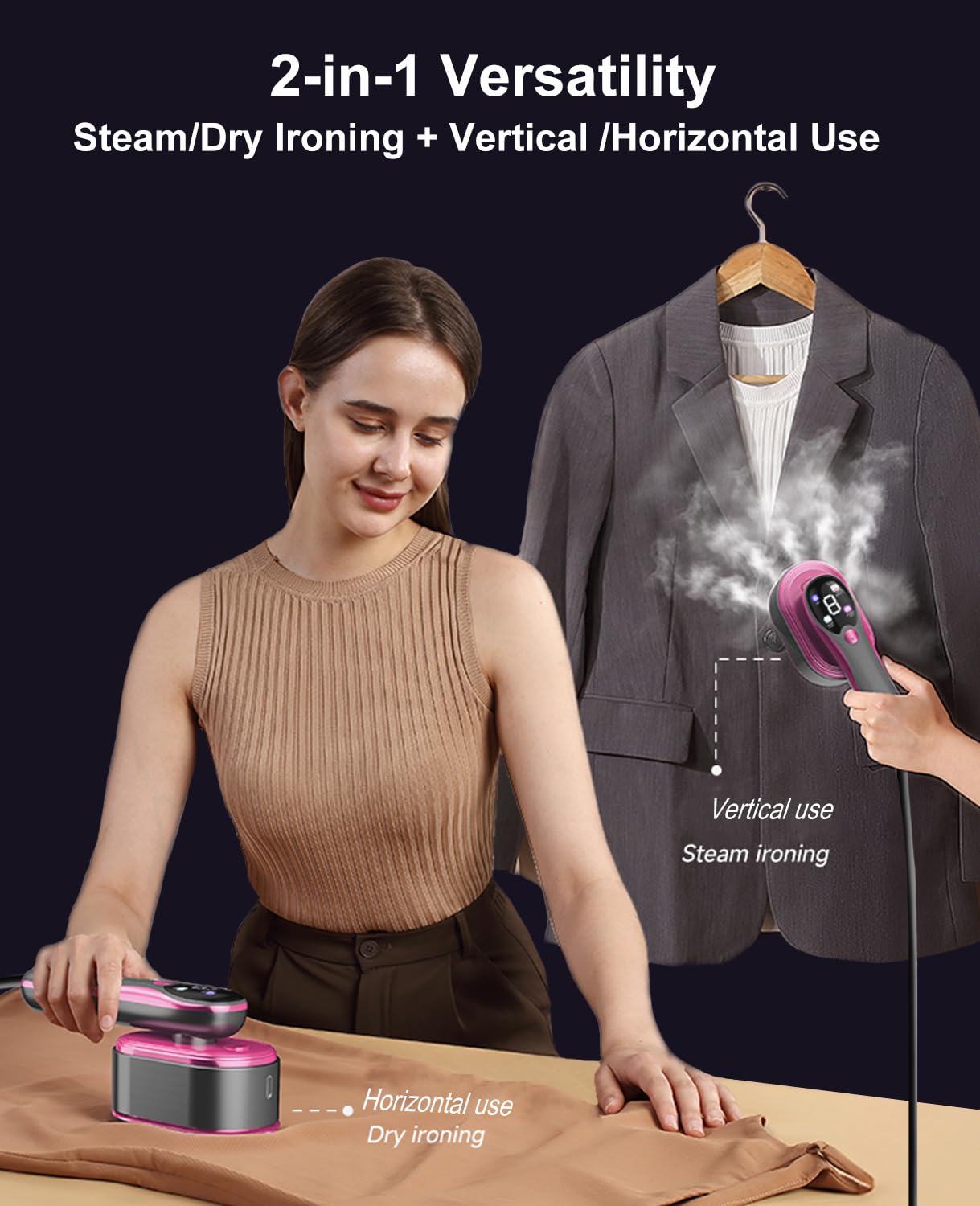 ADPTOYU foldable 90-degree head demonstrates travel-friendly compact design