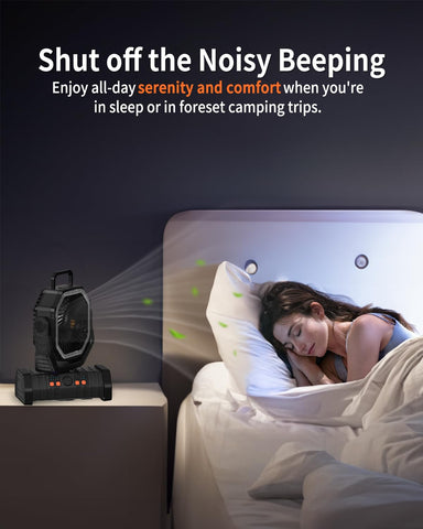 ADUST fan remote control for easy operation from bed or chair
