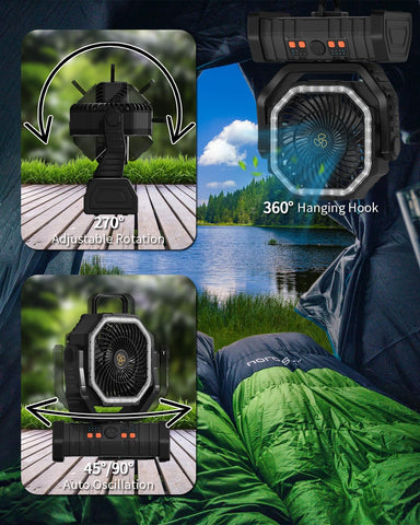ADUST four wind speeds provide customizable airflow anywhere