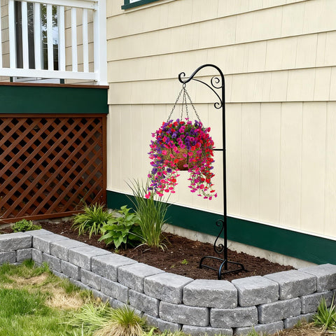 ADXORA UV-resistant silk flowers endure sun and rain without fading.