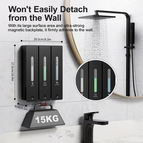 Durable ABS construction ensures long lasting leak free performance