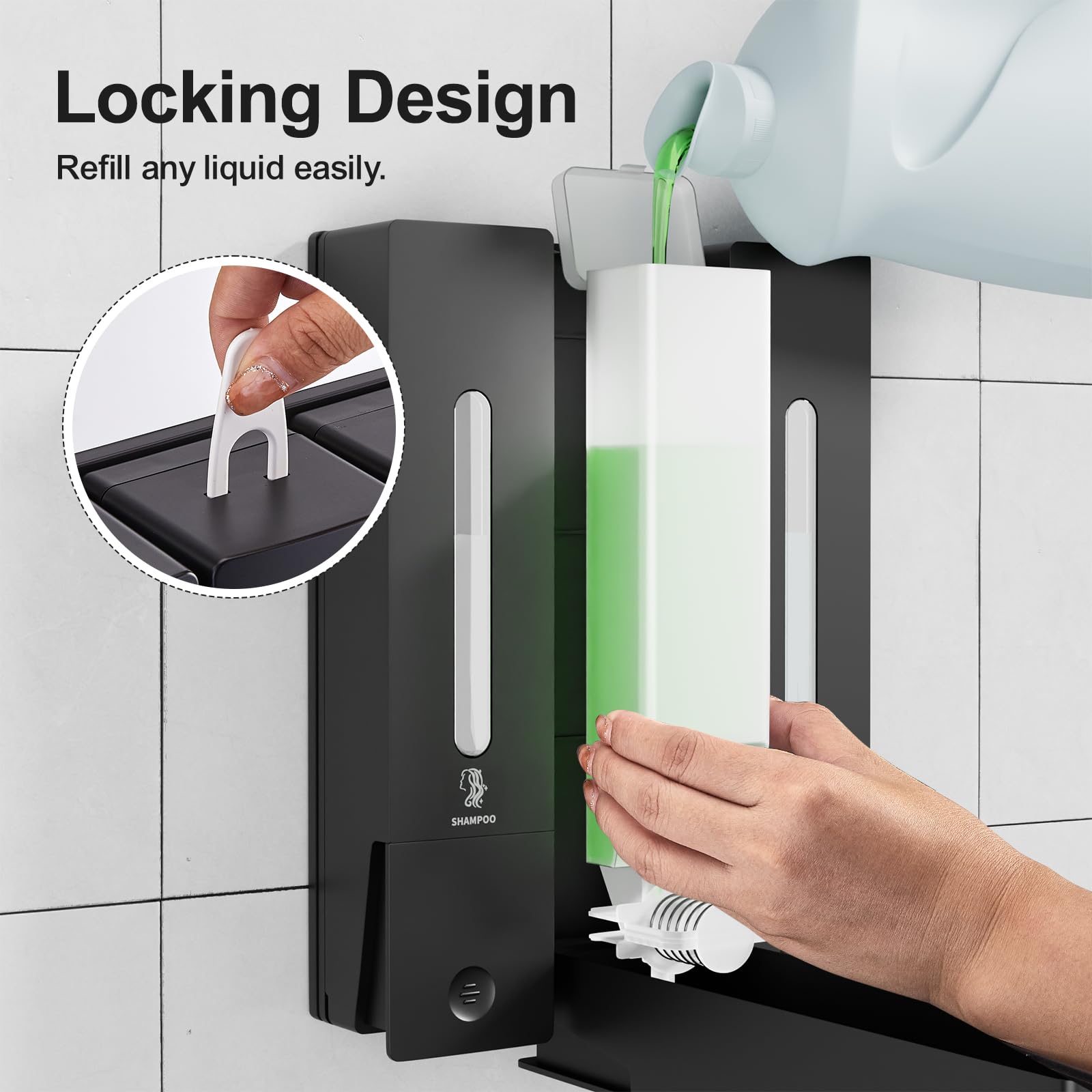 No-drill installation preserves walls while providing secure mounting