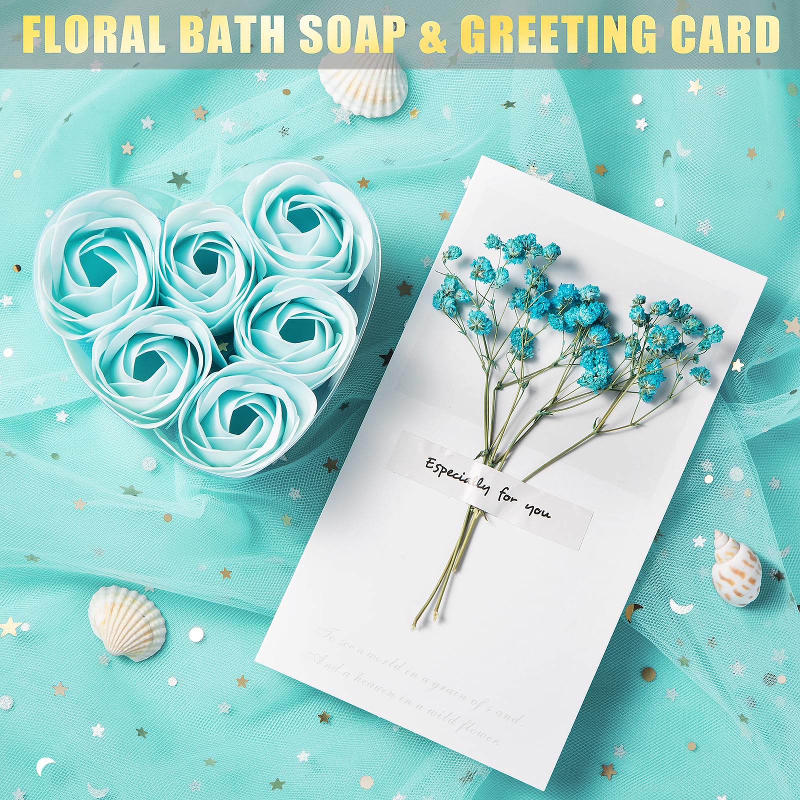 Aeenr diamond handmade soap adds a touch of luxury