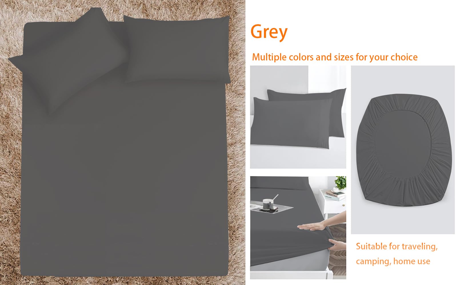 AEHISDHIE side pocket visible with remote and glasses nearby for convenient bed use