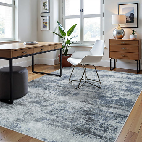 Aelenmu 5x8 rug with non-slip backing ensuring safe play areas