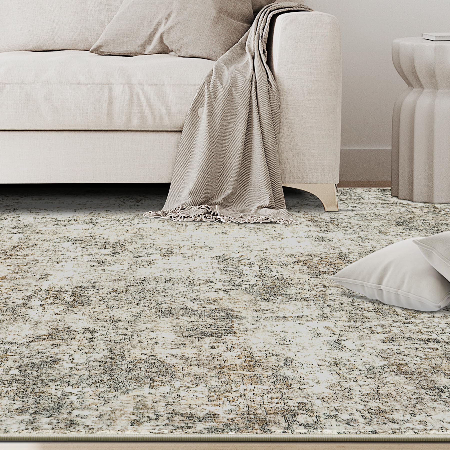 Aelenmu washable rug excels in living rooms bedrooms and entryways.