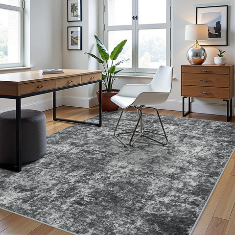 Aelenmu machine-washable rug for quick cleaning in busy homes.