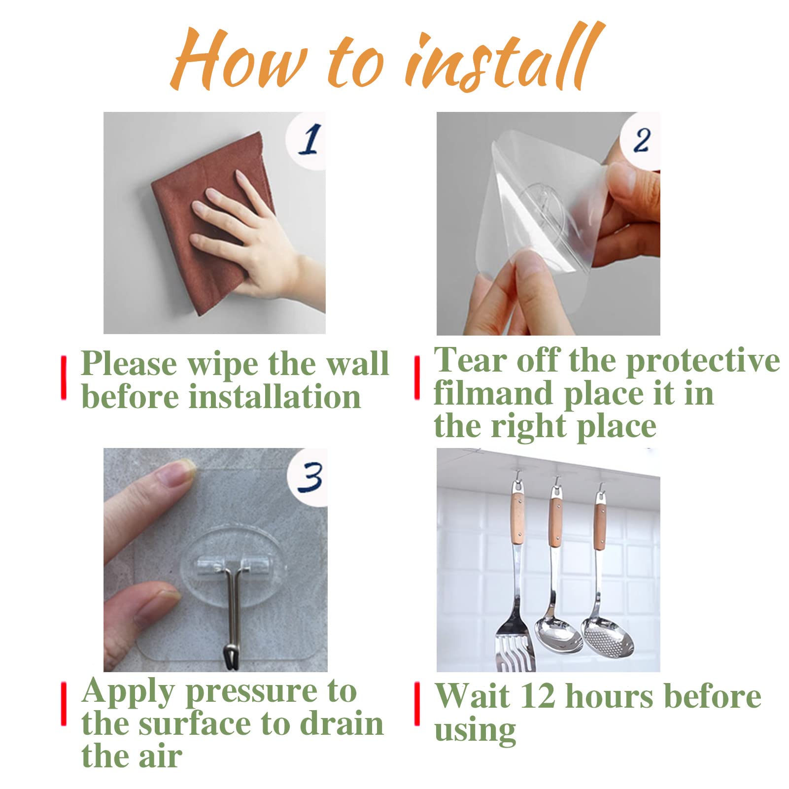 Aellabus removal method using heat for clean walls.