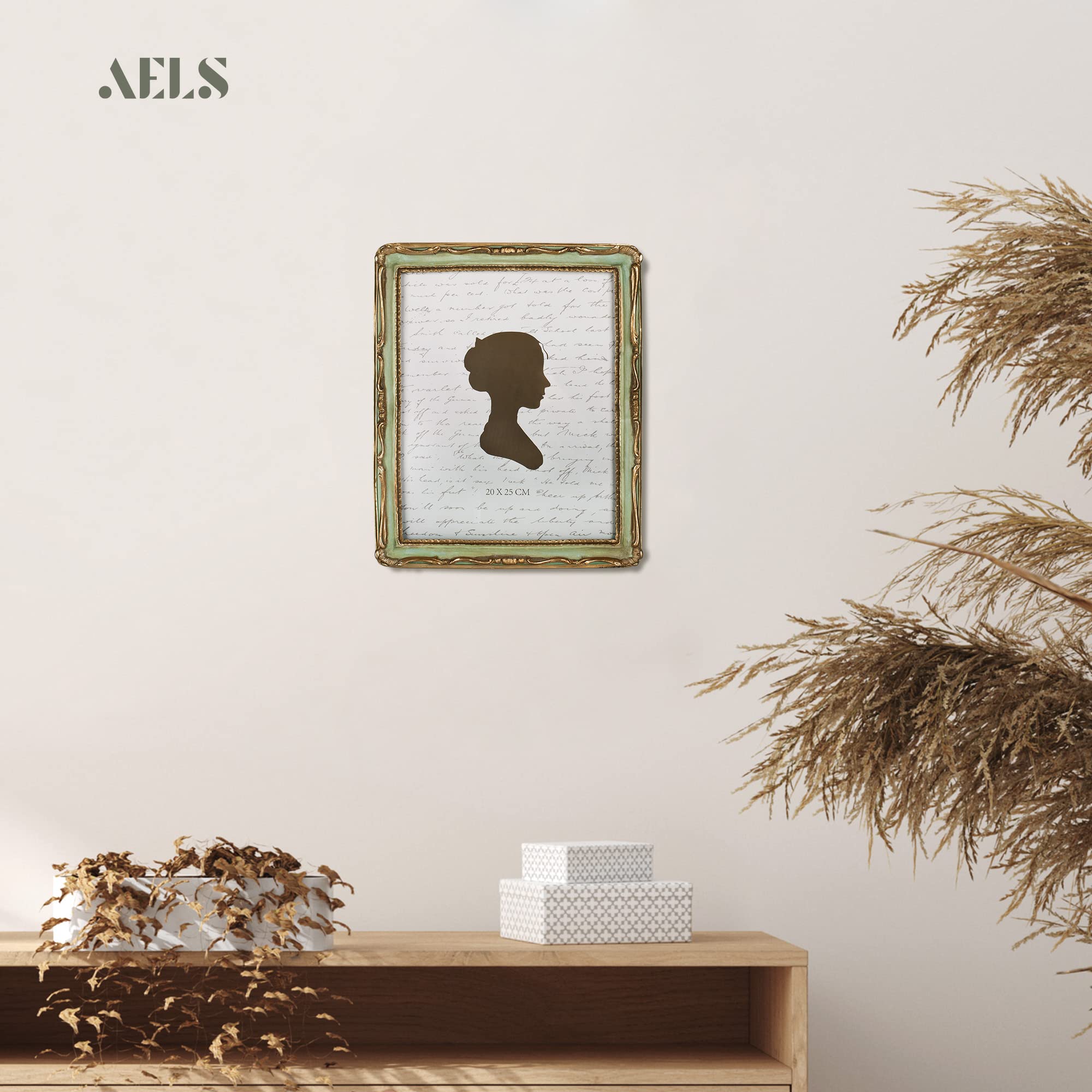 AELS 8x10 frame suited for tabletop or wall mounting.