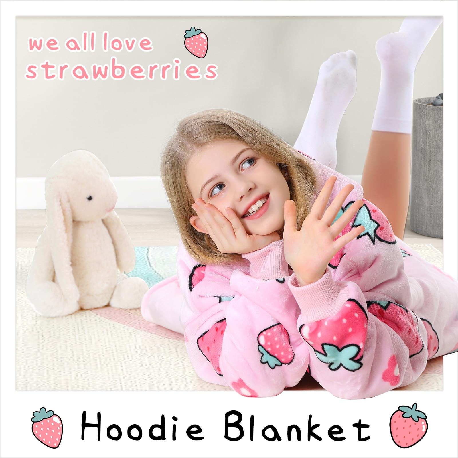 Aemicion machine-washable blanket hoodie remains soft and vibrant after washing.