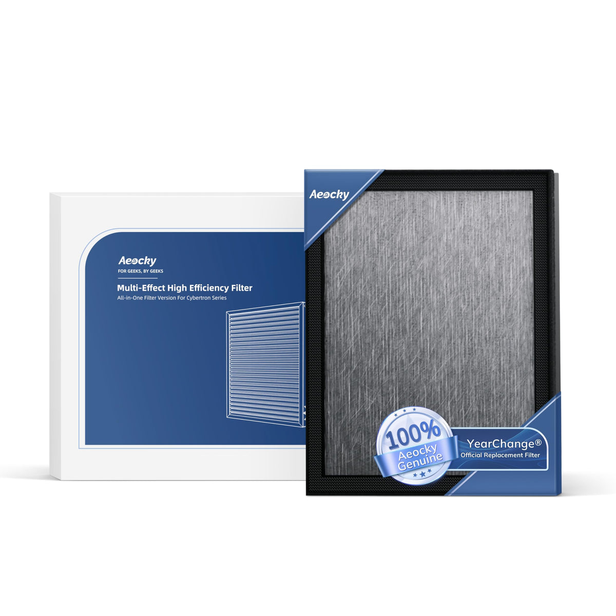 AEOCKY Cybertron 5in1 filter installed to reduce dust and pollen.