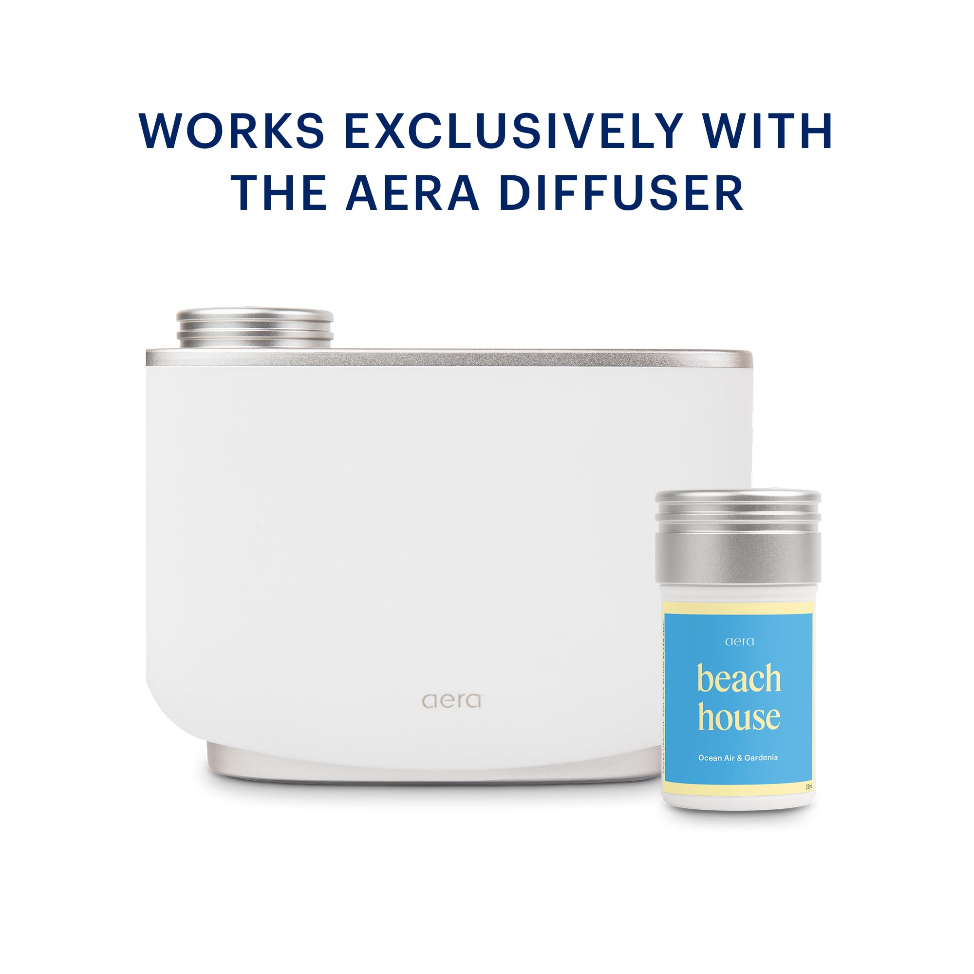 Aera Beach House diffuser refill pack for seamless scent refresh.