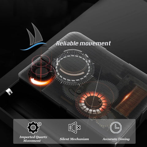 Aero Snail 12-month warranty and dedicated support for the clock