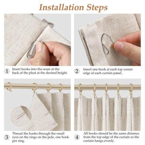 Aersas clip rings hanging option shows easy operation (rings not included).