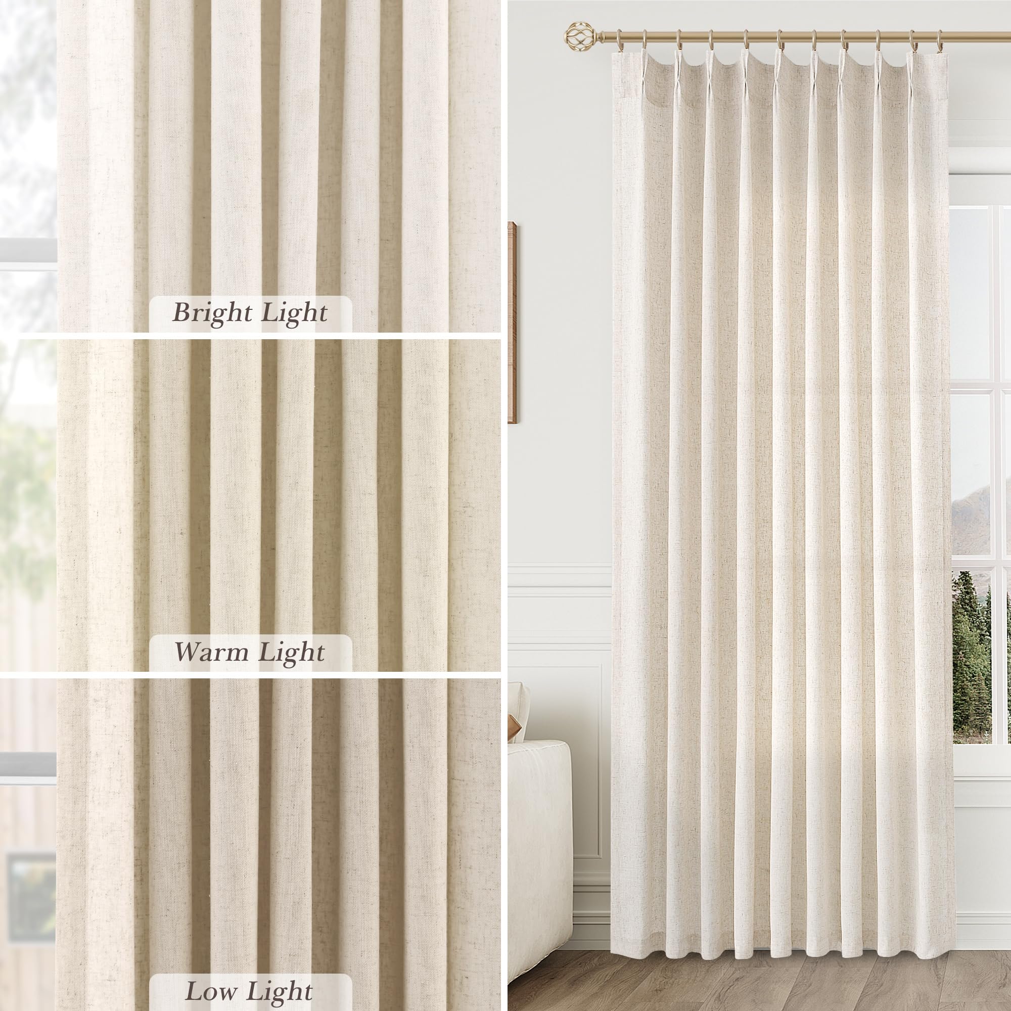 Aersas light-filtering open weave lets daylight in while preserving privacy.