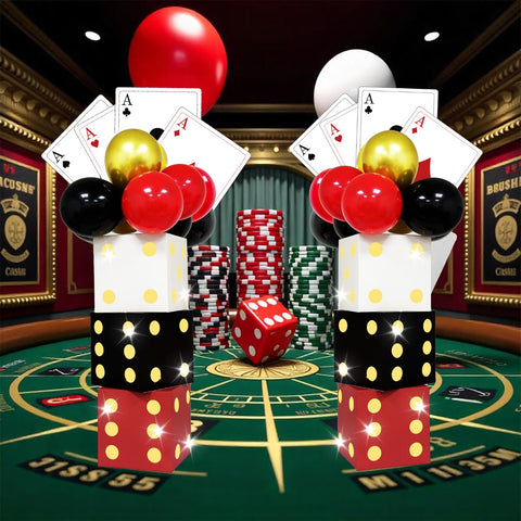 AerWo jumbo poker cards add visual flair for authentic casino vibes.