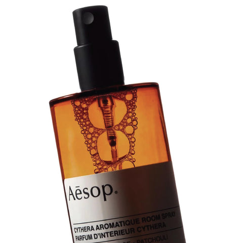 Aesop Cythera luxury room ambience in a stylish living space.