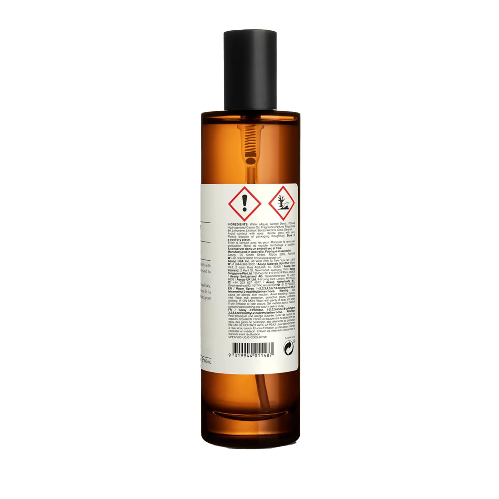 Aesop Olous Aromatique 100ml bottle designed for easy, long-lasting use