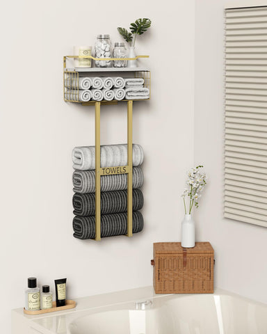Aetyord spa style bathroom decor adds elegance and practical storage.