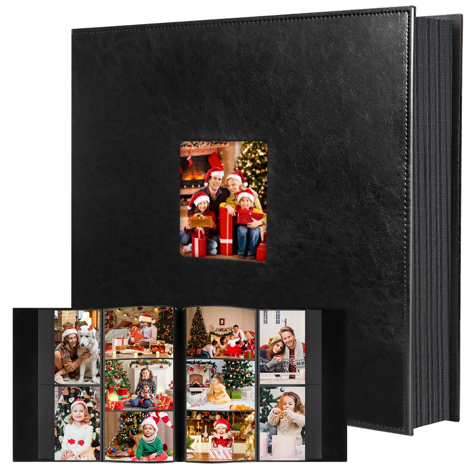 Aevdor 1000 Pockets album front cover showing premium vegan leather for a stylish keepsake