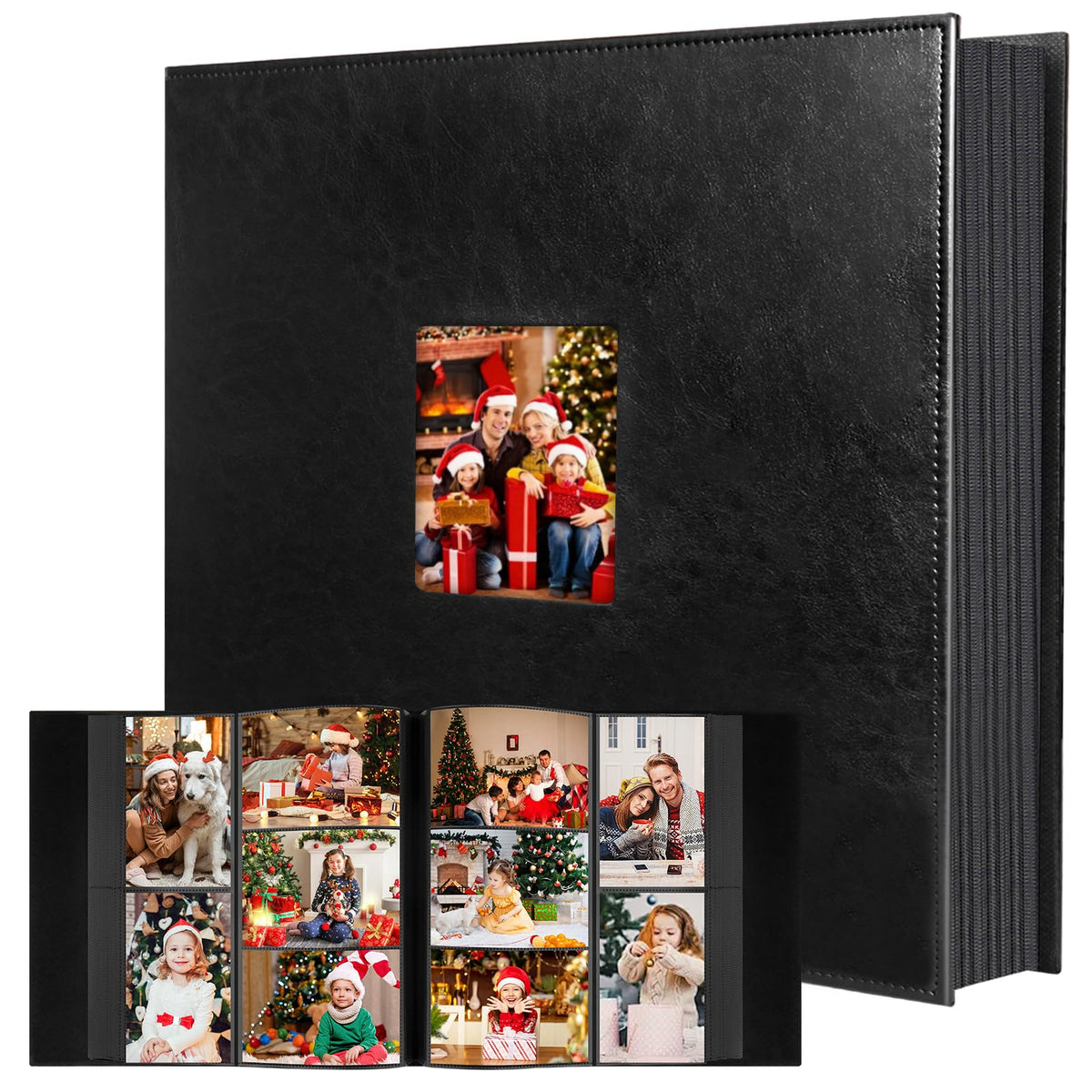Aevdor 1000 Pockets album front cover showing premium vegan leather for a stylish keepsake