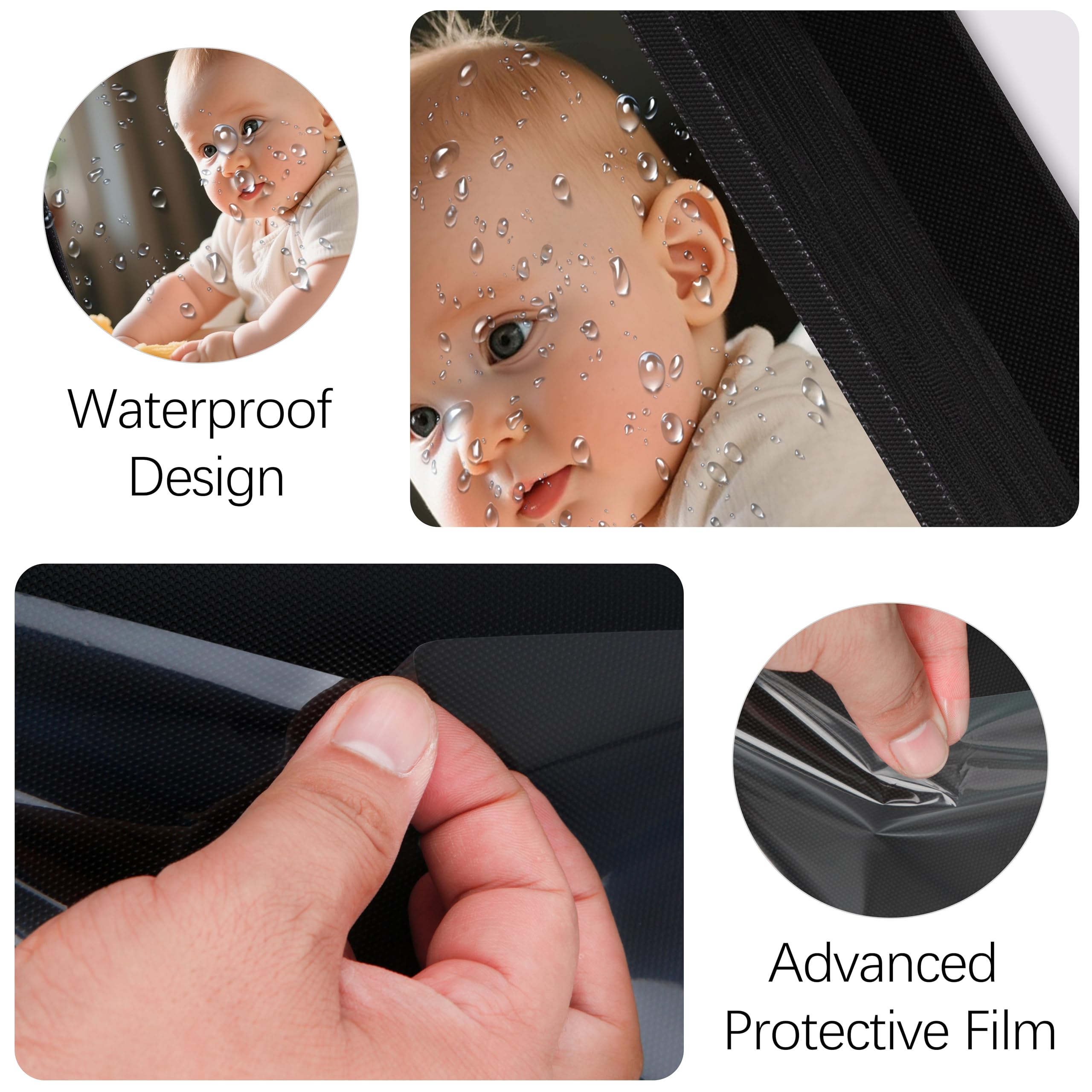 Aevdor 200-pocket 8x10 photo album spine closeup shows durable construction.