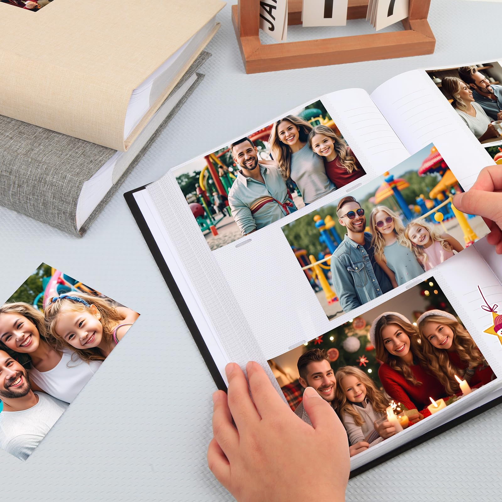 Aevdor acid-free and PVC-free pages help preserve memories with confidence.