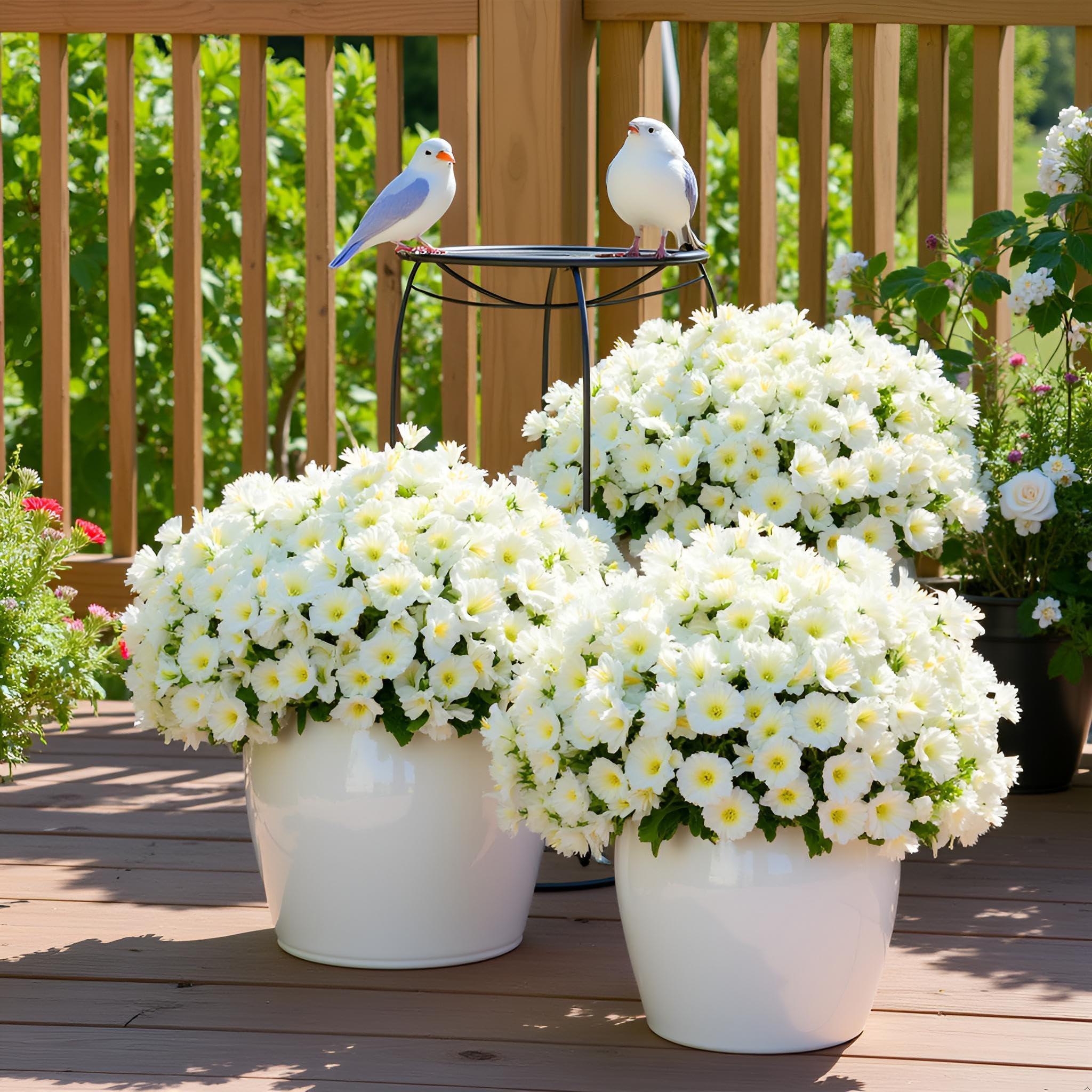 AevrBlos UV-resistant silk plants for durable outdoor decoration.
