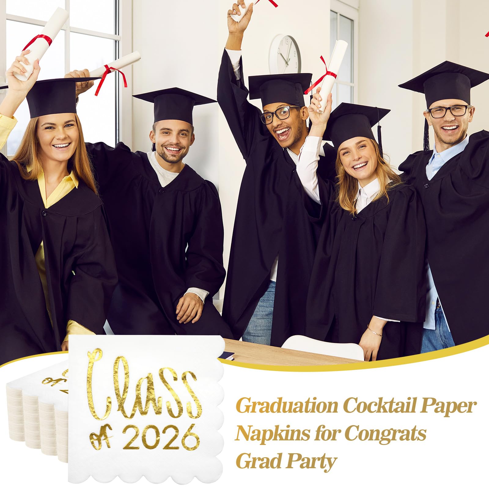 Affrolling napkins unfold to 9.84 inches, ready for larger servings and spills