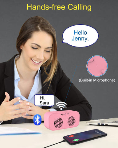 AFK alarm clock long playback on a single charge with Bluetooth features