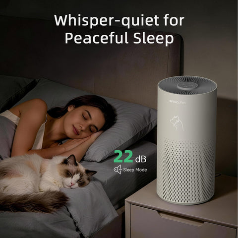 Afloia CADR 118 CFM supports rapid refresh in shared living spaces