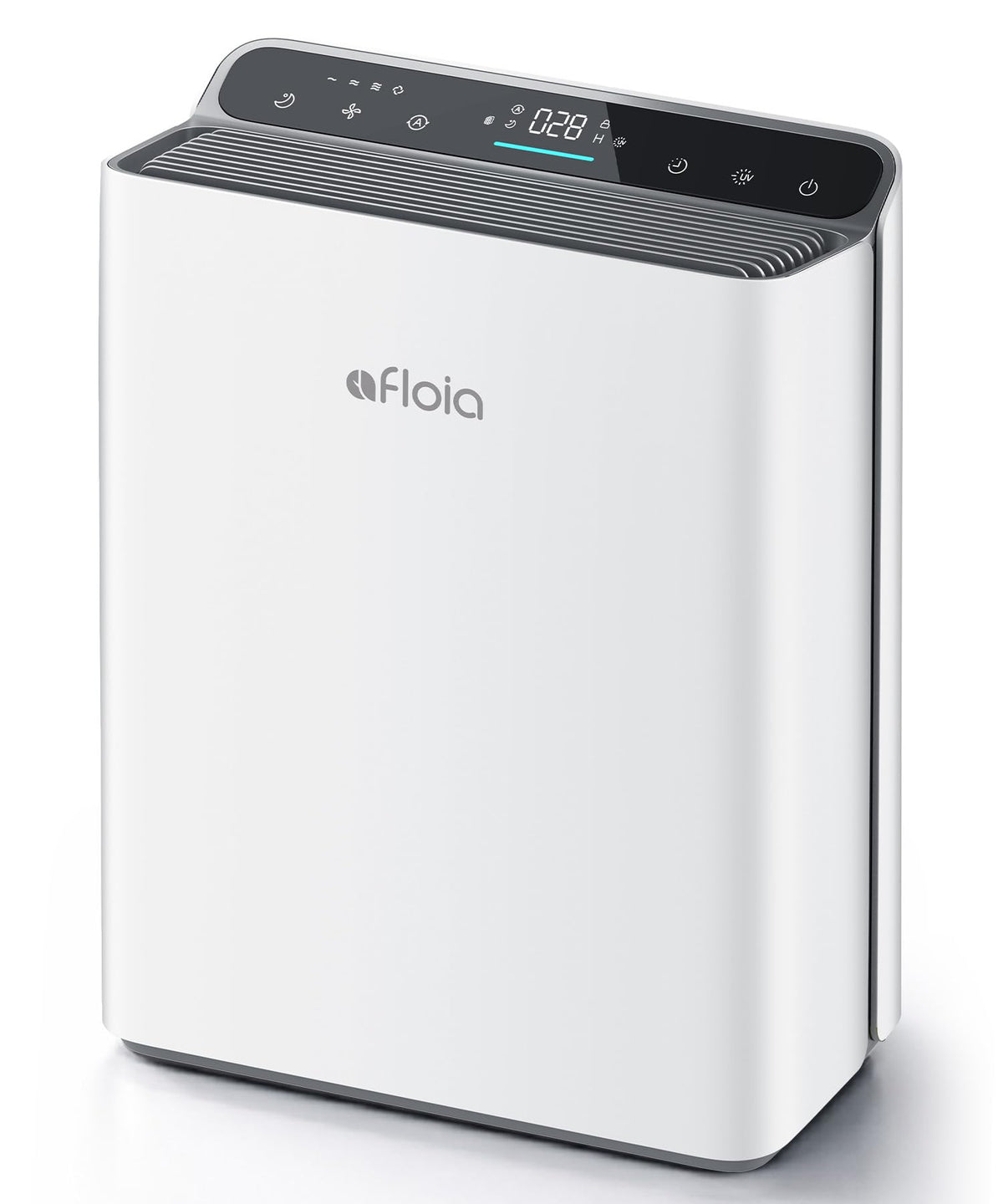 Afloia Europa air purifier top view shows large-room coverage