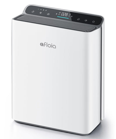 Afloia Europa air purifier top view shows large-room coverage