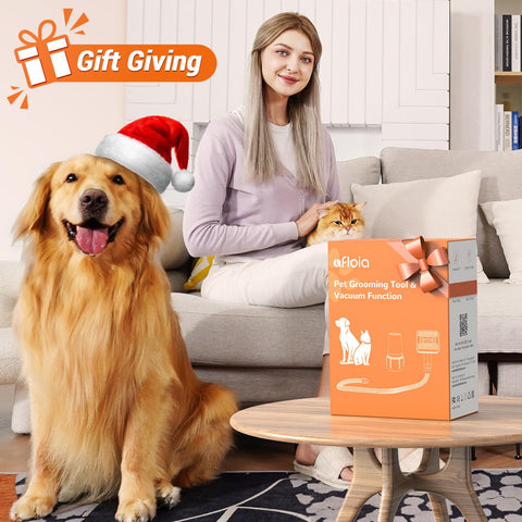 Afloia tool ideal for multi-pet homes with less scattered fur.