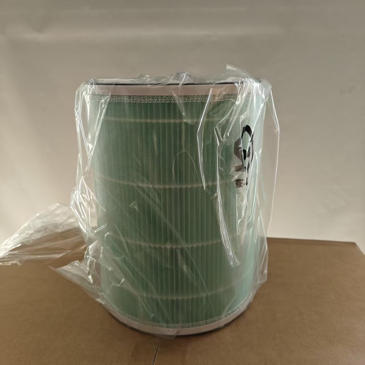 Afloia pre-filter being vacuumed to extend filter life and maintain efficiency