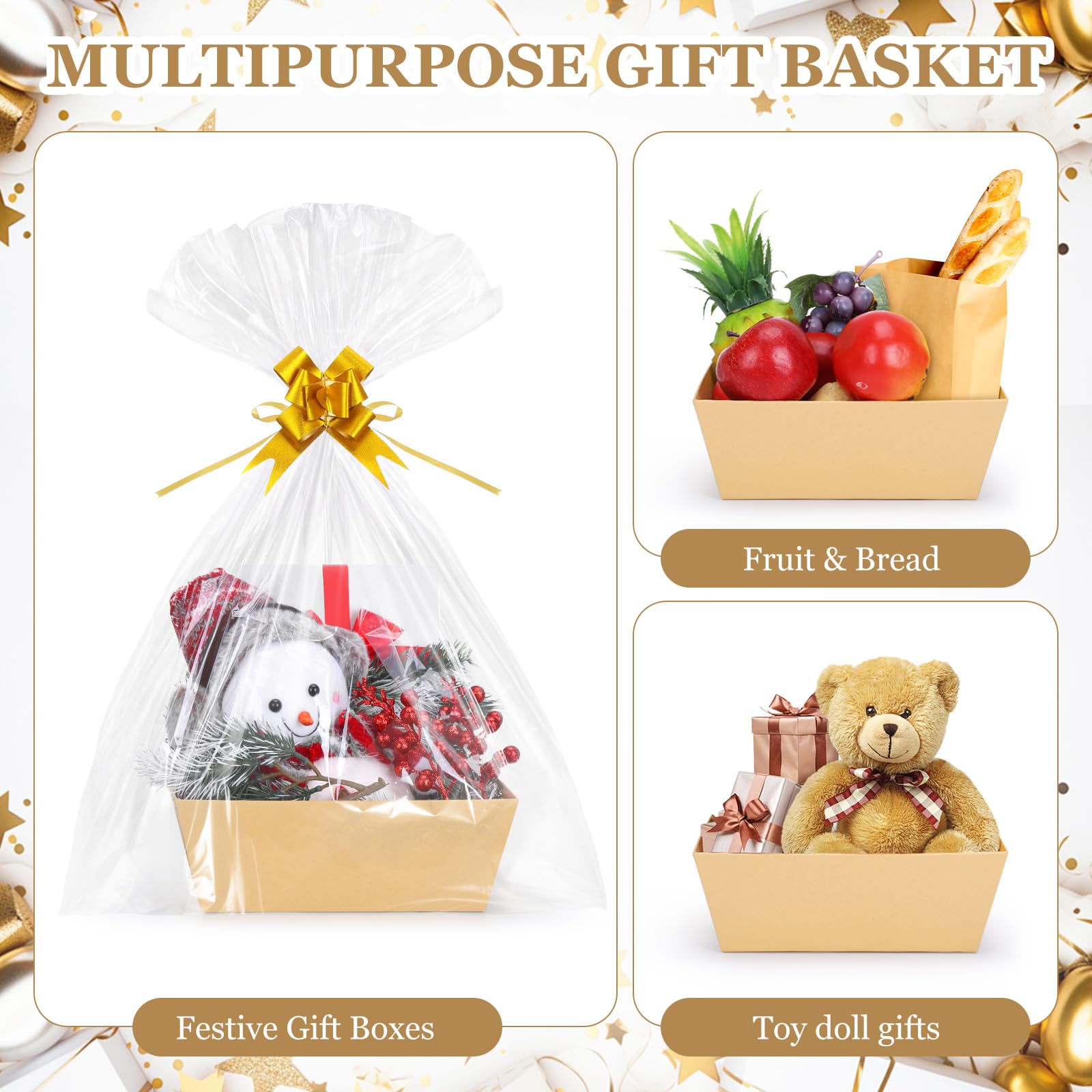 AFOROEOA gift baskets 10-pack versatile gift solution for many occasions.