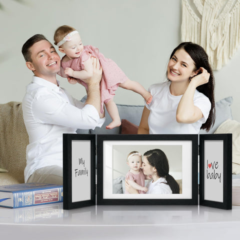Afuly 4x6 vertical photo slot in black frame for compact memories
