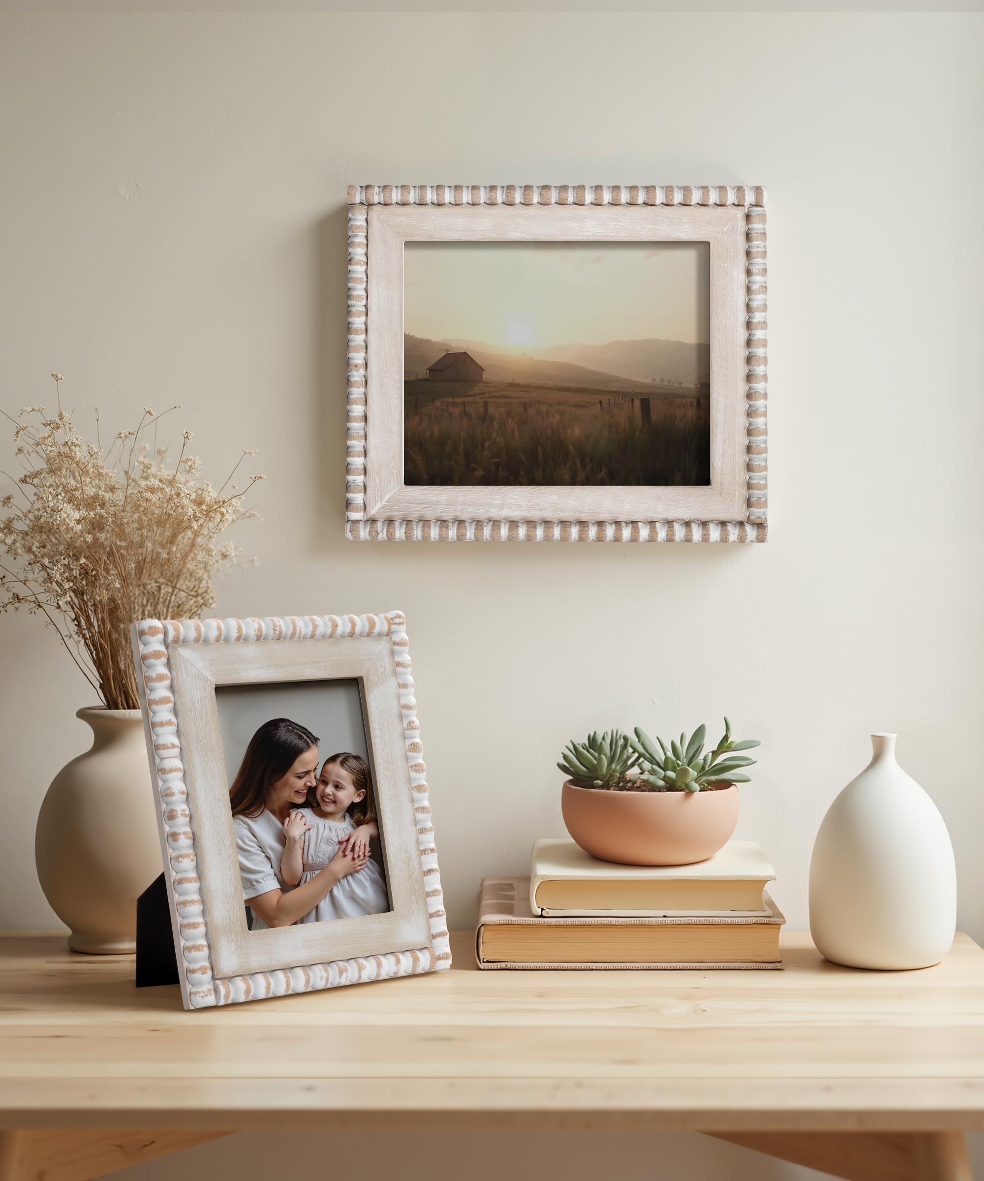 Afuly frame uses FSC-certified wood for responsible materials.