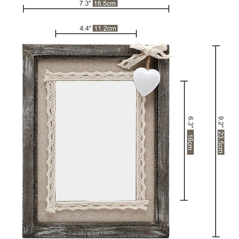 Afuly FSC-certified wood label on frame