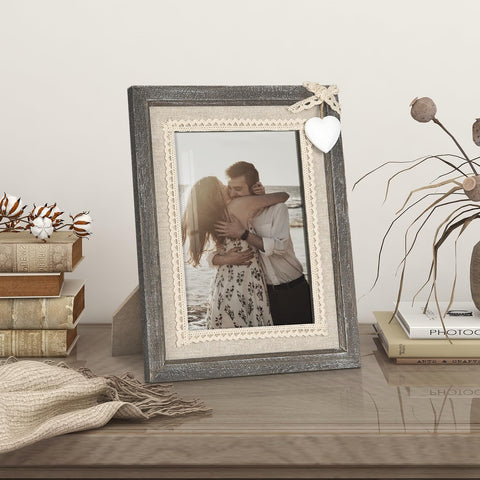 Afuly close-up of white heart wood frame for warm displays