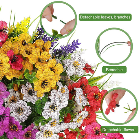 AGIRL 12 bundles color mix ideal for outdoor porches and gardens