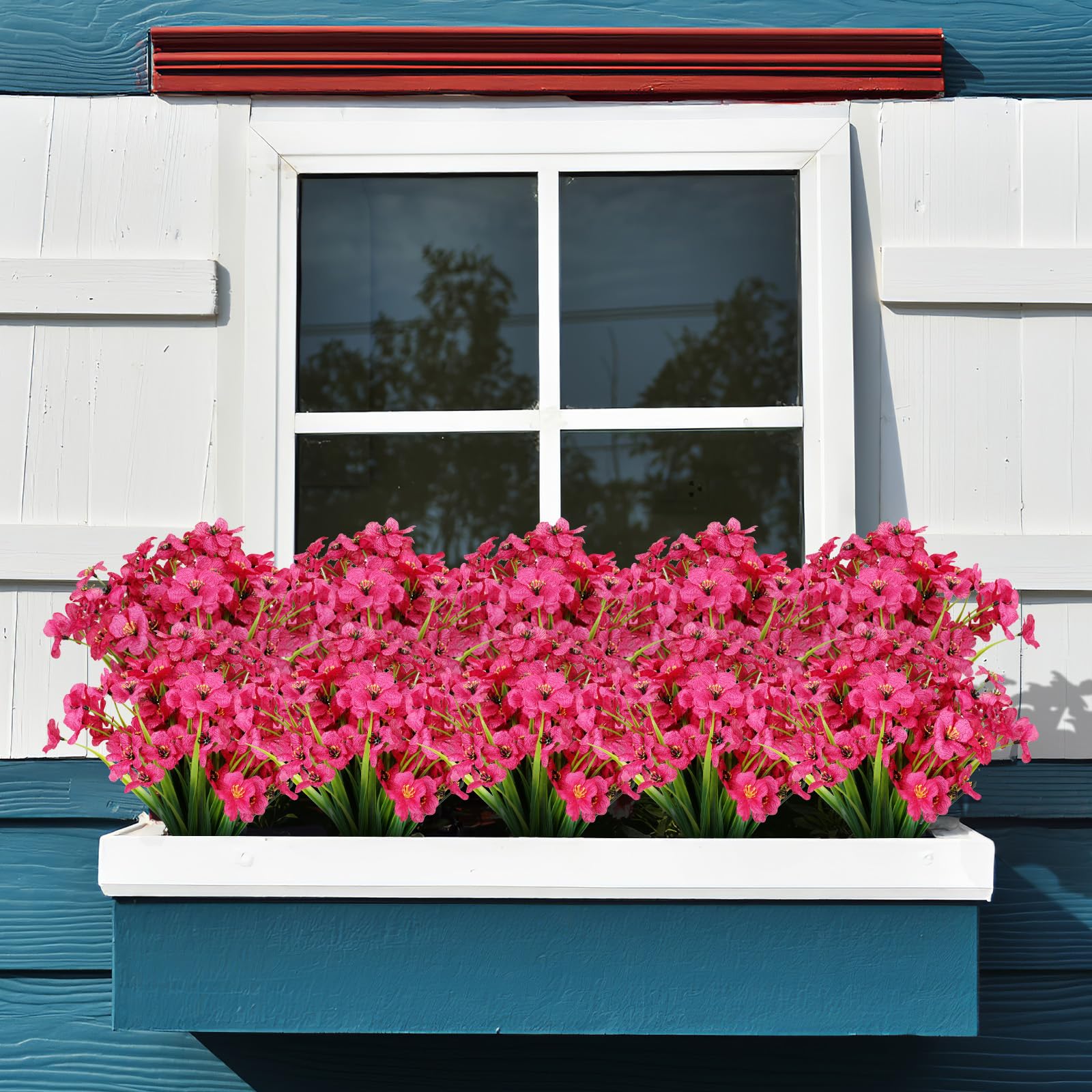 AGIRL artificial flowers resist sun and rain with lasting color
